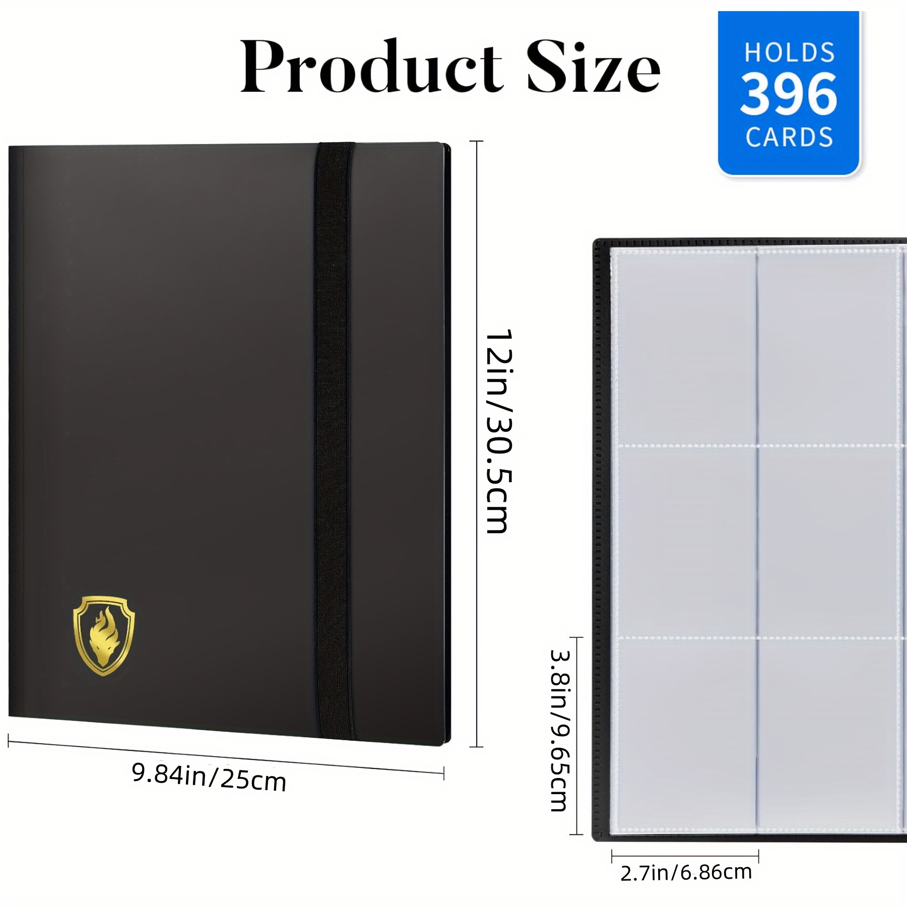 9-Pocket Card Binder for Trading Cards